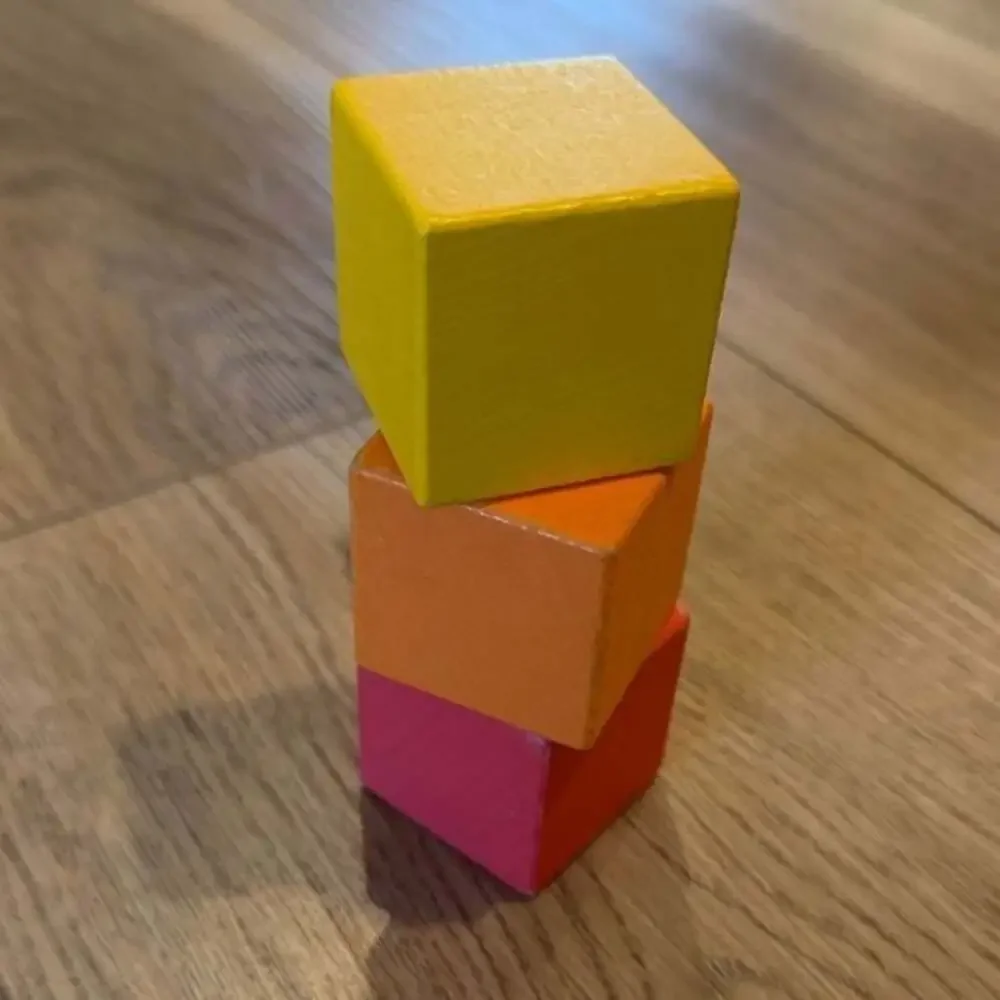 Lovevery First Stacking Blocks For Months 9-10